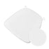 Cushion Velcro Strap White Color Left Angle View with Color Swatch CUSHSTRAPWHI ZG T