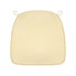 Cushion Vinyl Material Velcro Strap Ivory Color Front View