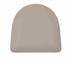 Replacement Light Gray Vinyl Chair Seat for Metal Restaurant Ladder Back Chairs (Per Unit Price Shown – Sold only in Quantities of 6)