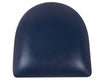 Replacement Navy Blue Vinyl Chair Seat for Metal Restaurant Ladder Back Chairs (Per Unit Price Shown – Sold only in Quantities of 6)