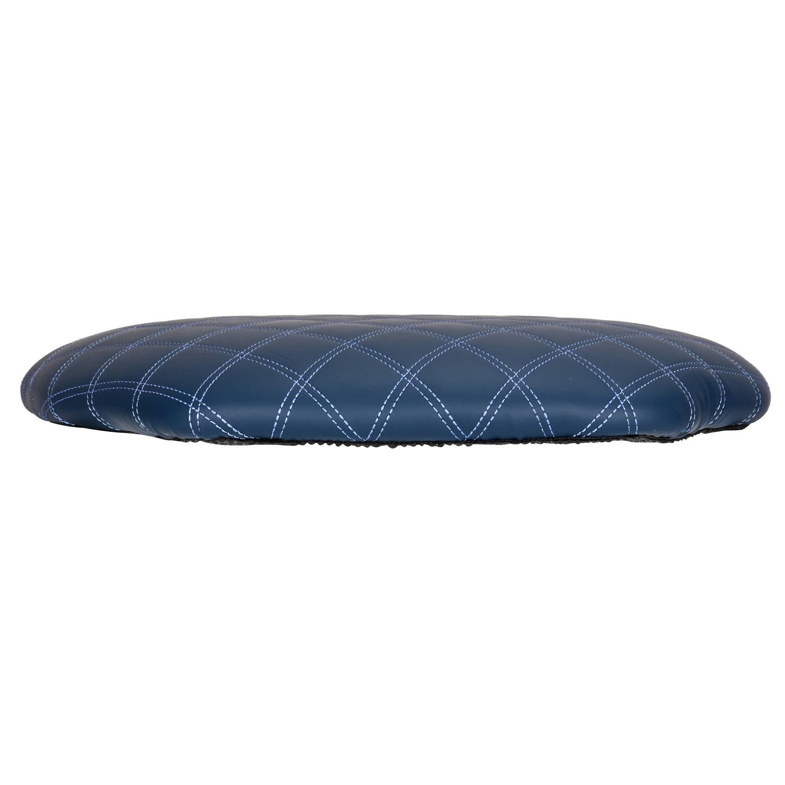 Deep Blue Sea Vinyl Panel Back Chiavari Cushion with Bentley Stitching and SlipNot™ Technology