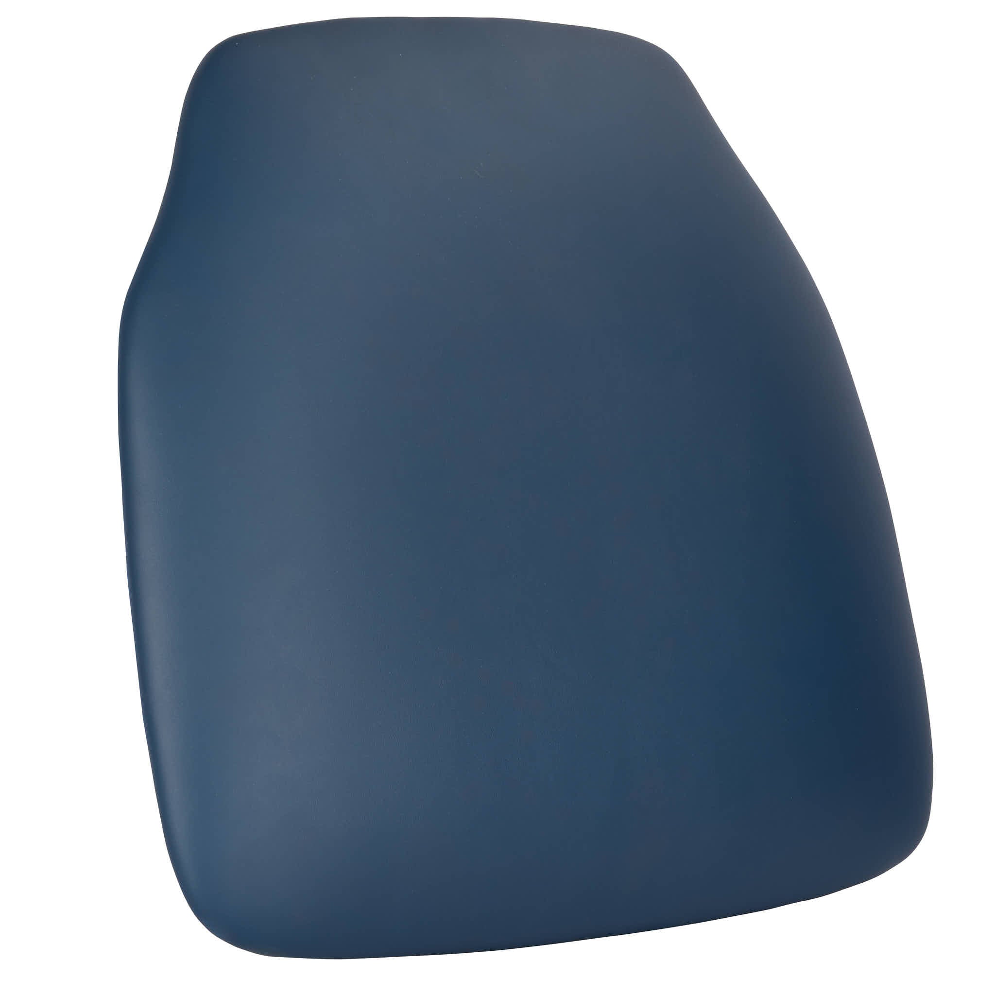 Deep Blue Sea 1.75" Vinyl Panel Back Chiavari Cushion with SlipNot™ Technology