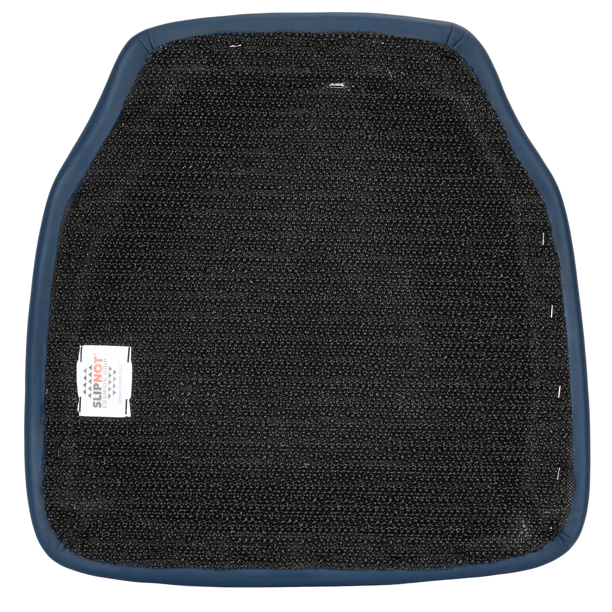 Deep Blue Sea 1.75" Vinyl Panel Back Chiavari Cushion with SlipNot™ Technology