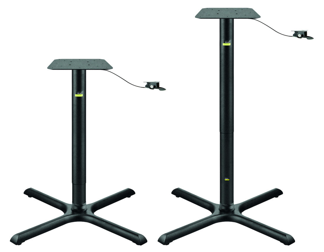 FLAT Tech AUTO-ADJUST KX22 Table Base (with Height-Adjustable Pneumatic Post)