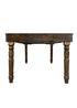 Fruitwood 8 Foot (96" x 40") Rectangle Farmhouse Table by Chivari TFARMRT9640-FRUITWOOD-T-LEG-AX-T