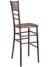 Fruitwood WoodGrain™ Resin Steel Skeleton™ Chiavari Barstool