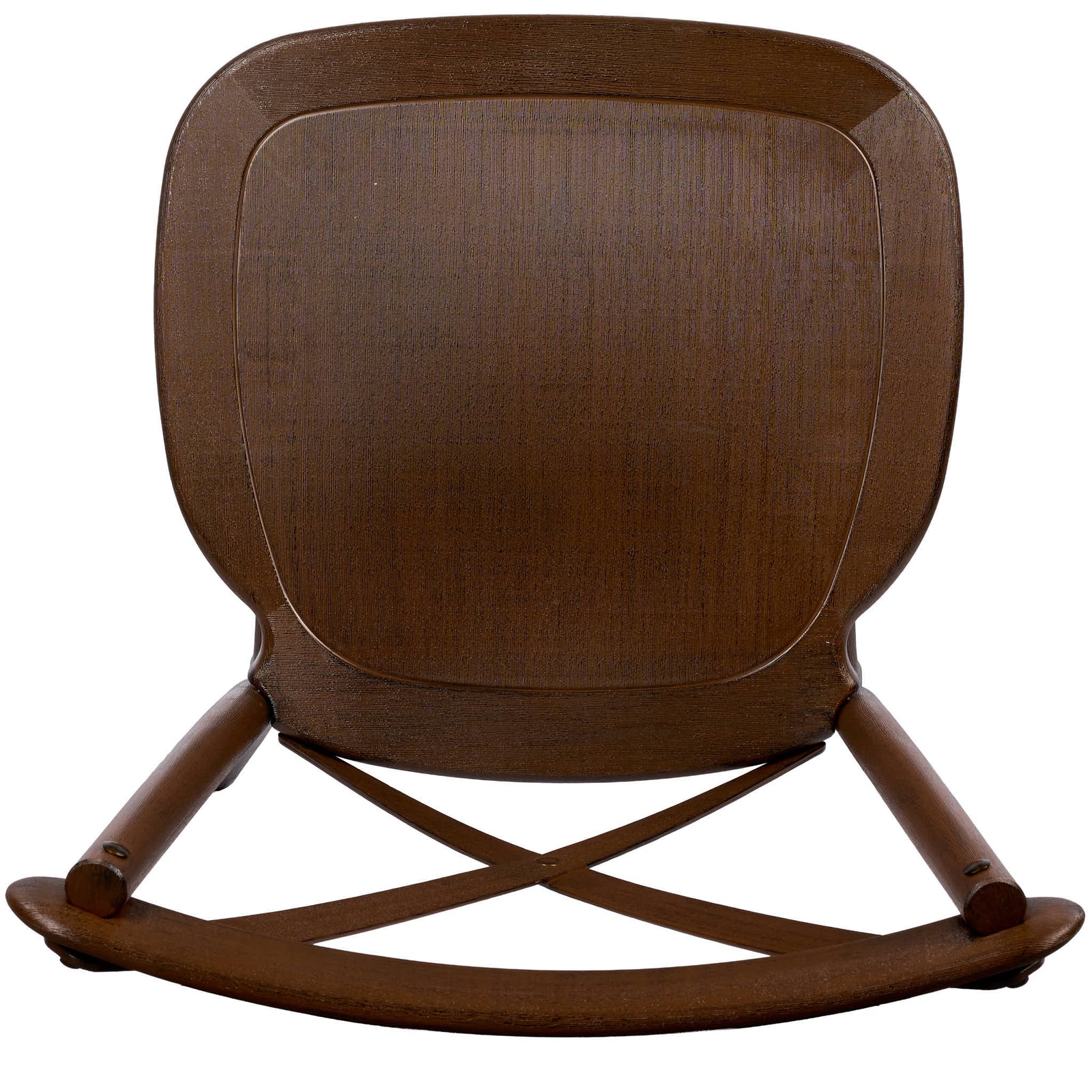 32 Chair Pack Fruitwood Steel Skeleton™ Resin Cross Back Chair