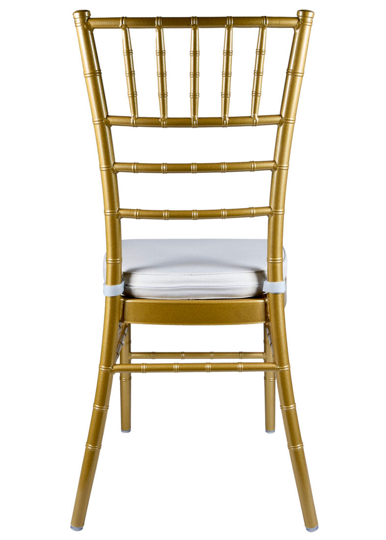 Gold Aluminum Chair with Cushion 2 CCAG-AX-T