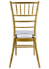 Gold Aluminum Chair with Cushion 2 CCAG-AX-T