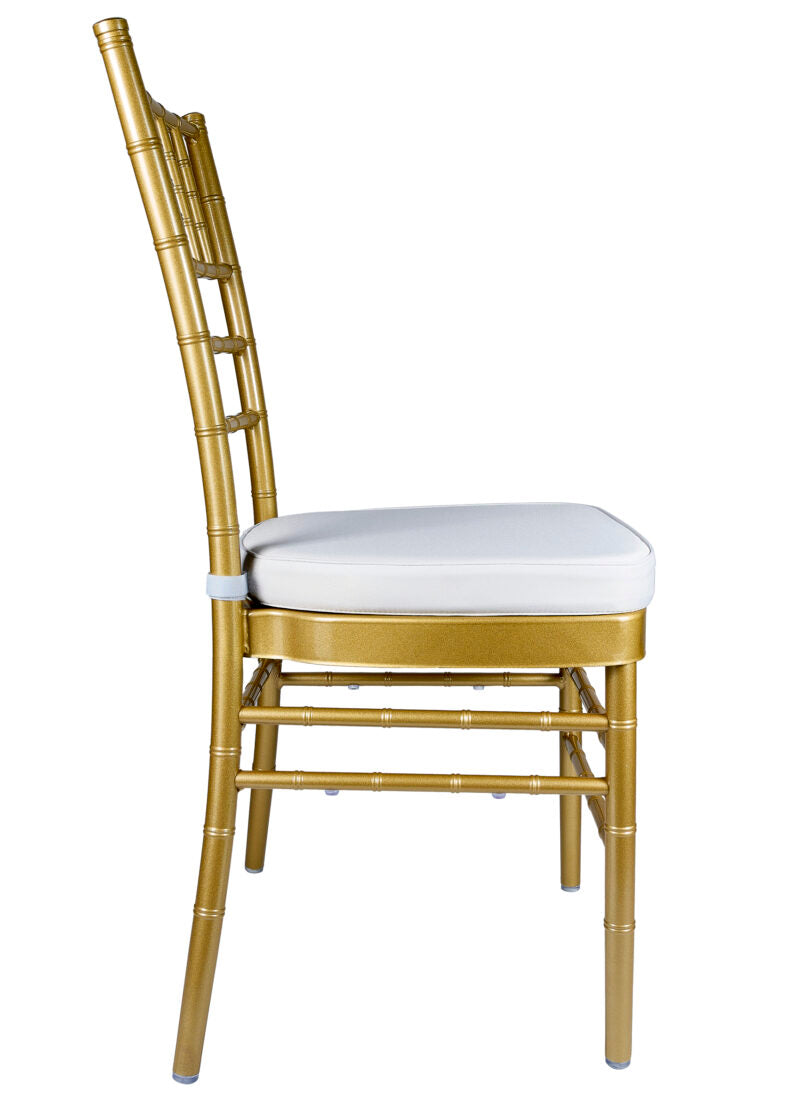 Gold Aluminum Chair with Cushion 3 CCAG-AX-T