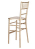 Sparkling Gold Glitter Champagne ToughWood Chiavari Bar Height Barstool BCWCHGSP-AX-T