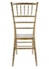 Gold ToughResin Chiavari Chair (Per Chair Price Shown – Sold only in Quantities of 4) Some Assembly Required