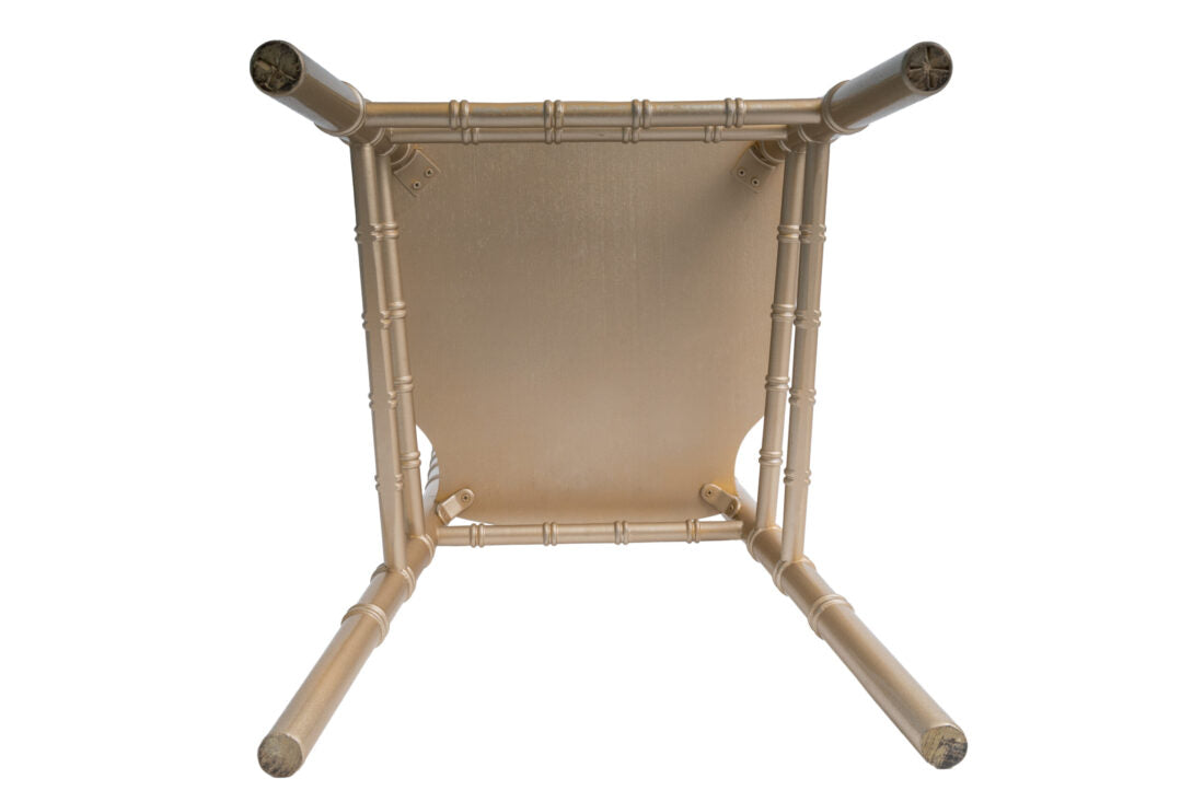 Gold ToughWood Chiavari Chair Under Chair CCWG-ZG-T