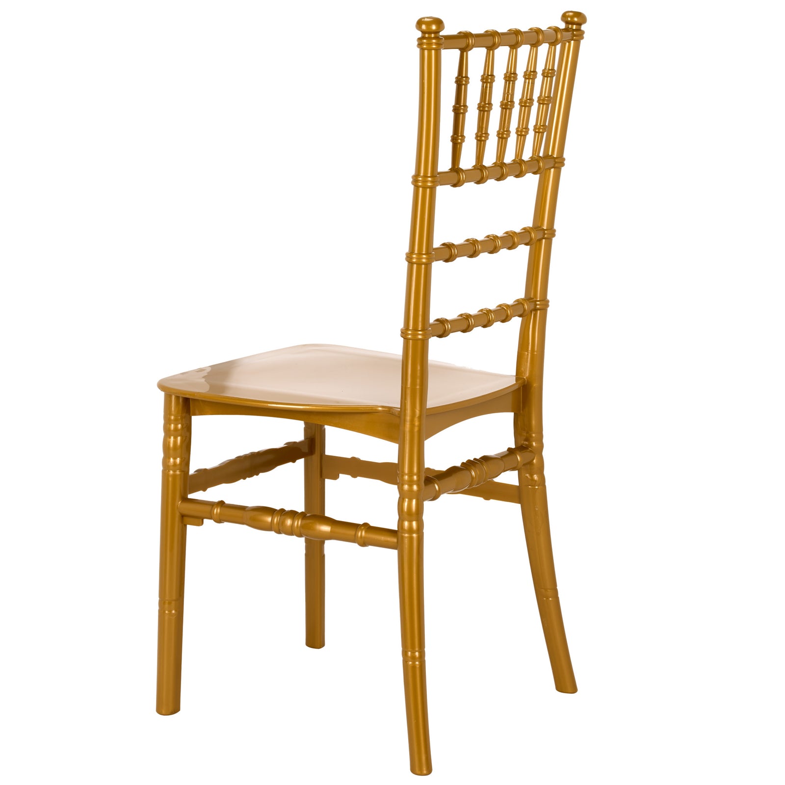 50 Chair Pack Gold BasicResin™ Chiavari Chair