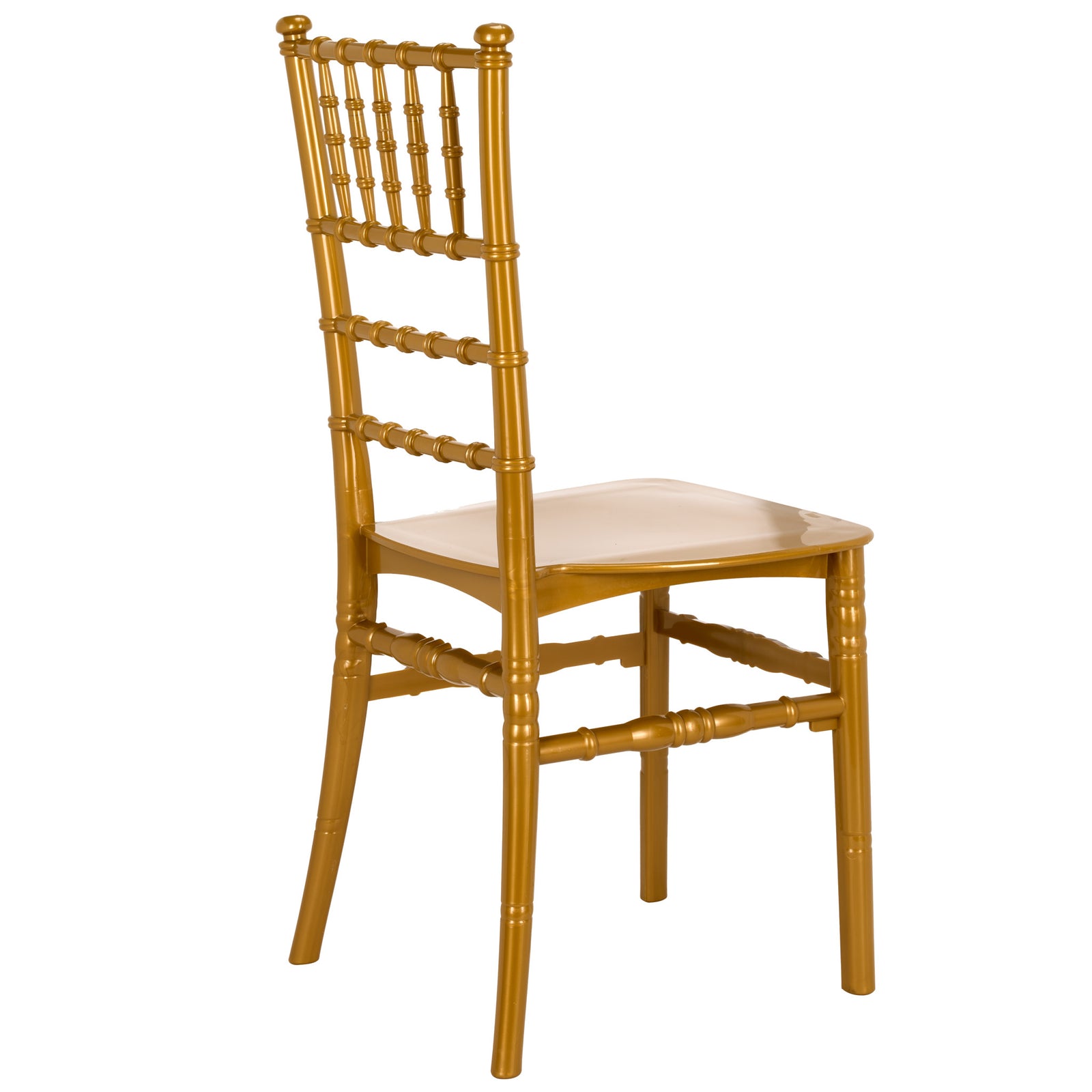 50 Chair Pack Gold BasicResin™ Chiavari Chair