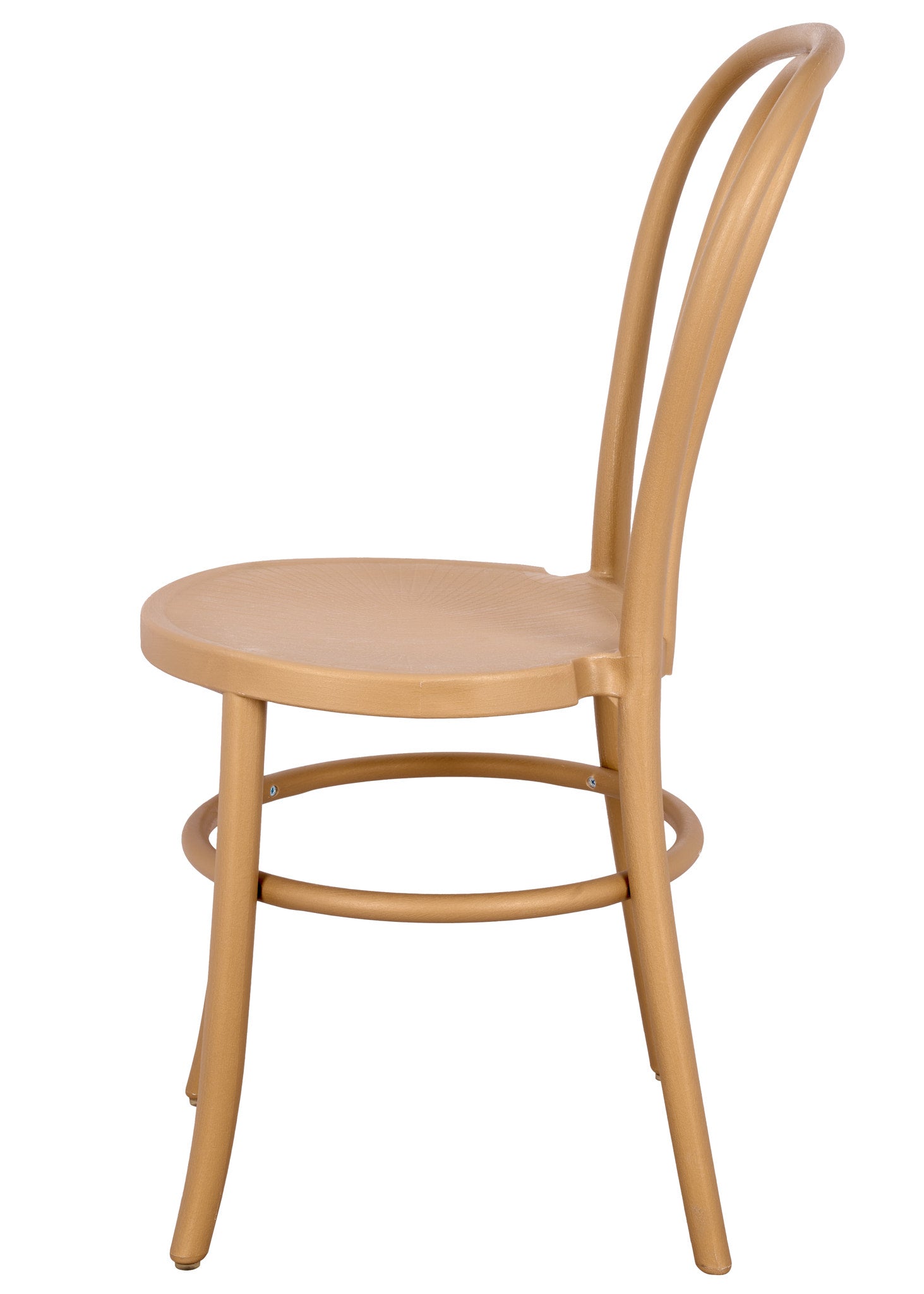 Butterscotch Gold Resin Bentwood Festive Chair