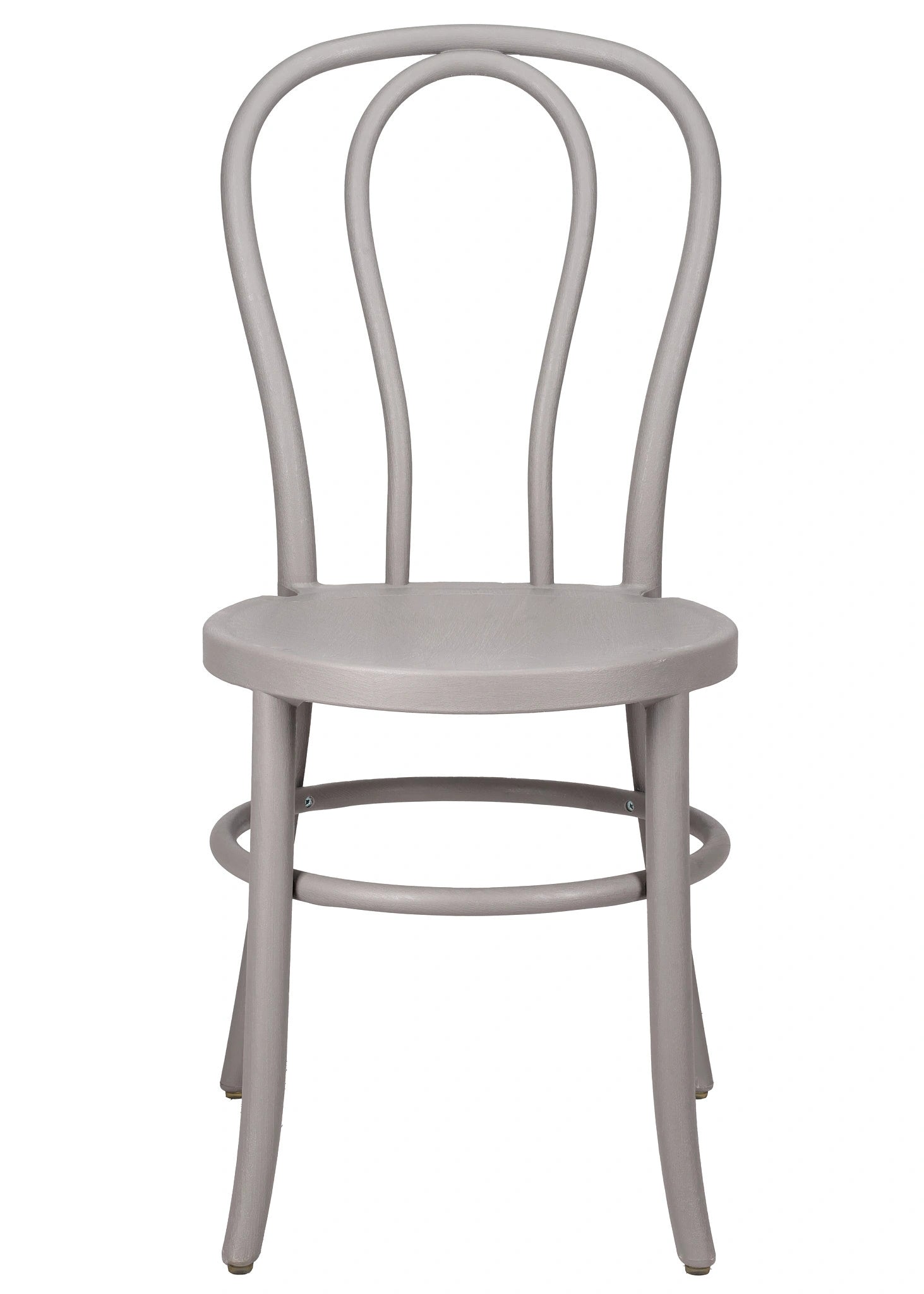 Cloudy Gray Resin Bentwood Festive Chair