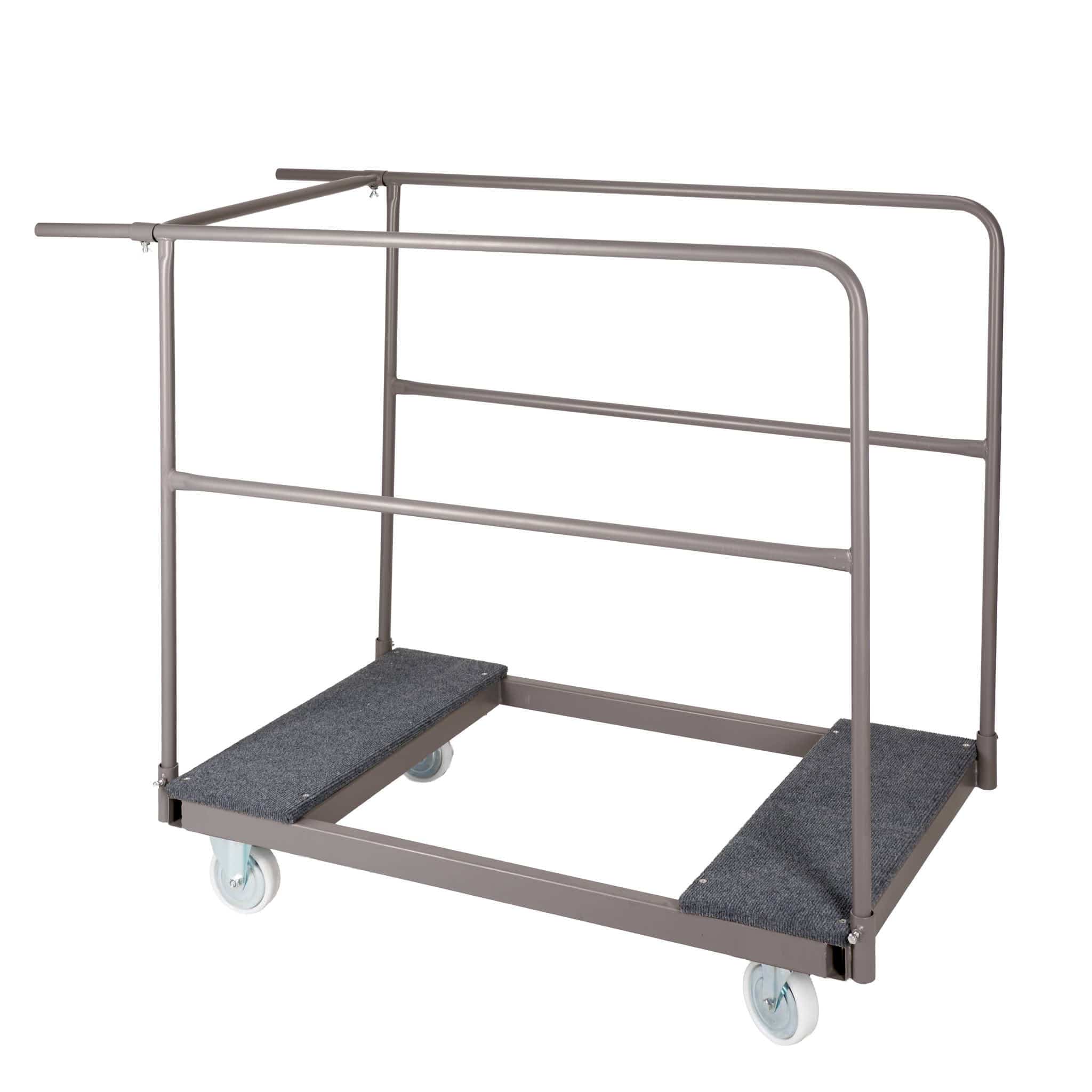 Steel Banquet Table Cart - Gray