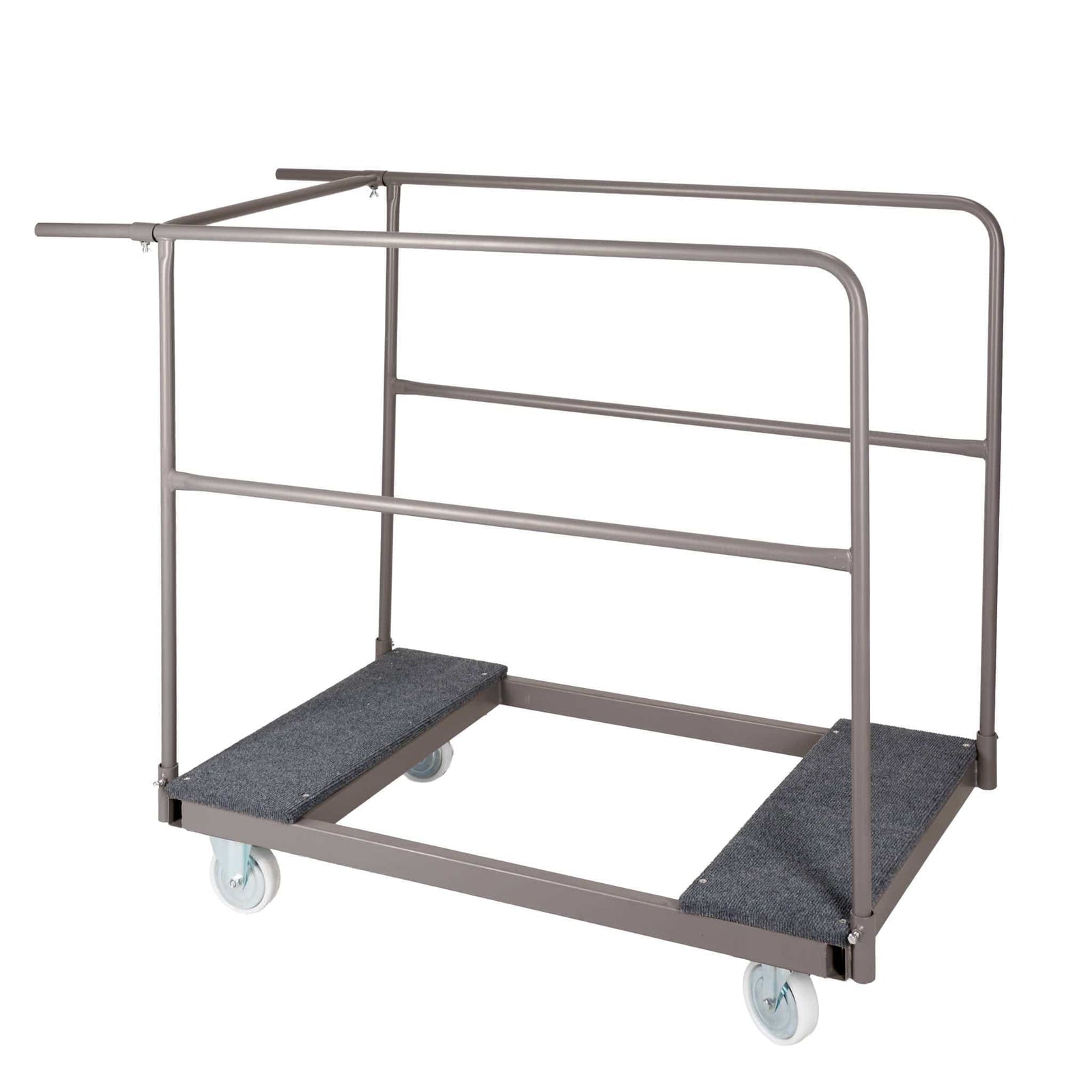 Chivari Steel Banquet Table Cart - Gray CART102G-AX-T