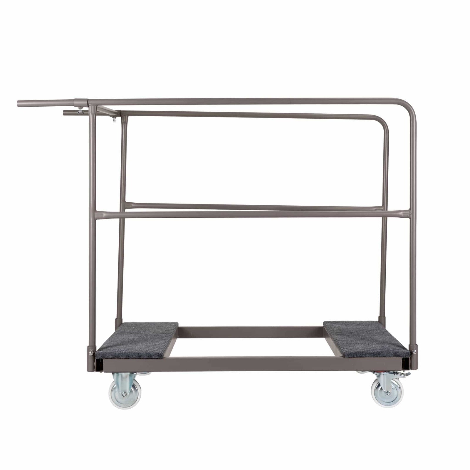 Chivari Steel Banquet Table Cart - Gray CART102G-AX-T