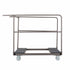Chivari Steel Banquet Table Cart - Gray CART102G-AX-T
