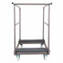 Chivari Steel Banquet Table Cart - Gray CART102G-AX-T
