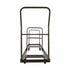 Extra Large Steel Folding Chair Cart for Poly Resin Bamboo and Wood Folding Chairs - Gray