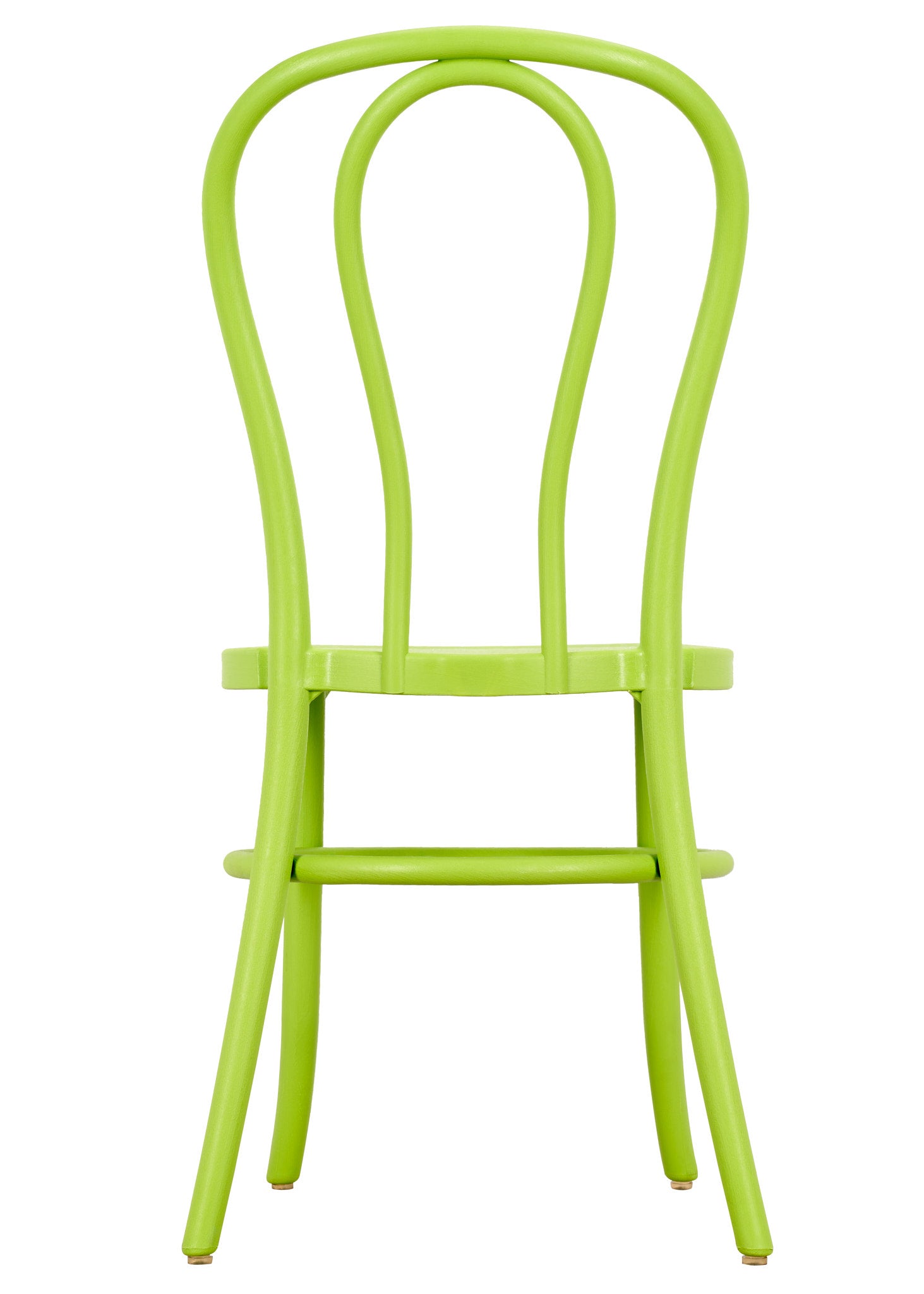 Lime Green Resin Bentwood Festive Chair