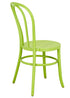 Lime Green Resin Bentwood Festive Chair