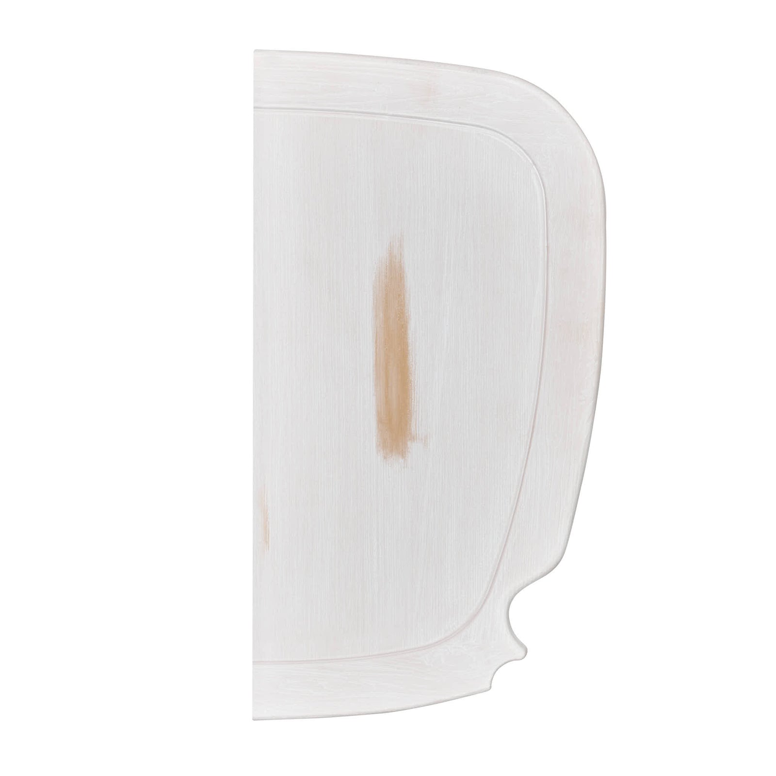 White Distressed Seat Swatch Sample for Crossback Chair
