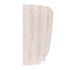 White Distressed Wood Grain Seat Swatch Sample for Chiavari Chair