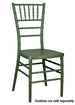 Chivari Hunter Green ColorCore™ Resin Steel Skeleton™ Chiavari Chair CCRHG-STEEL-AX-T