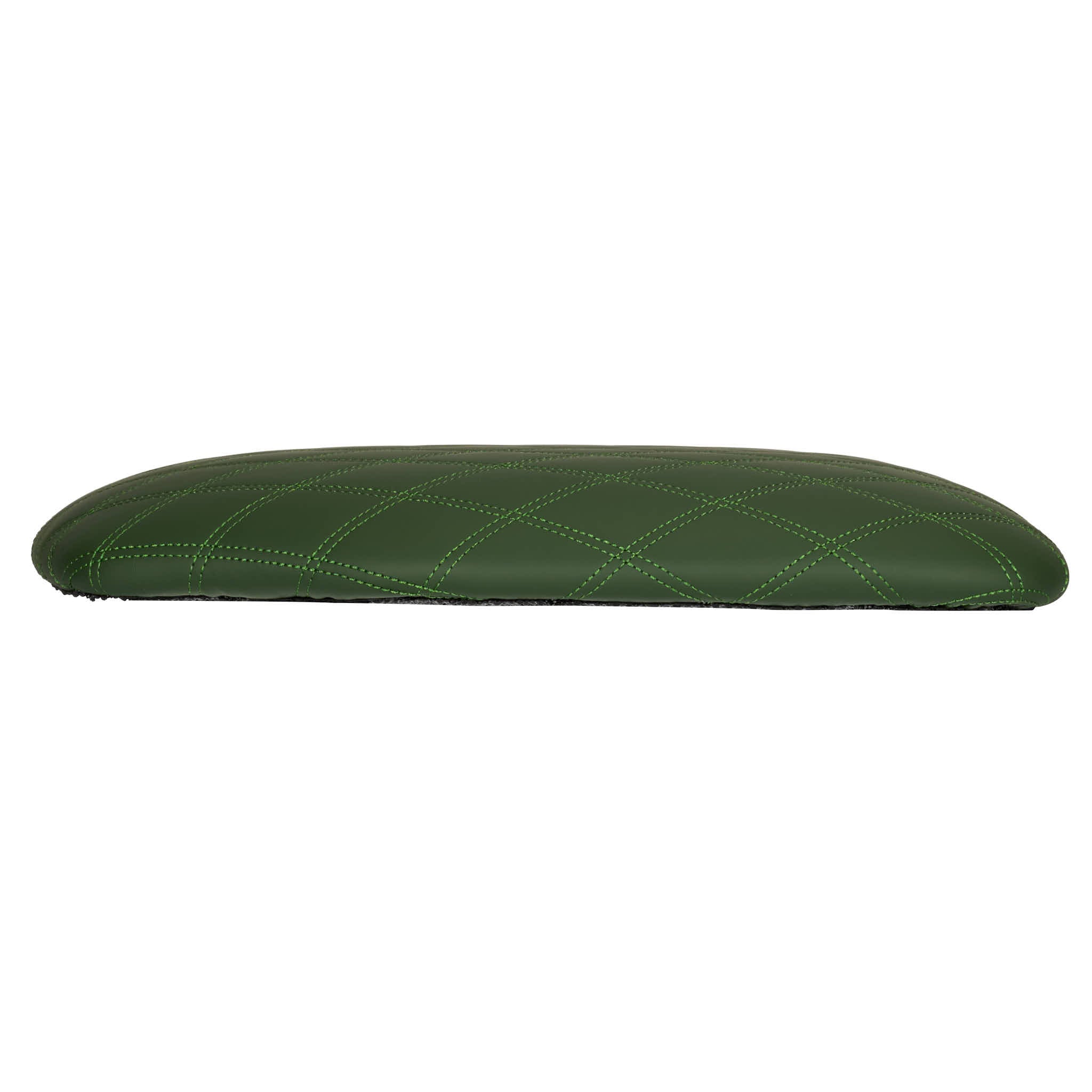 Hunter Green Vinyl Panel Back Chiavari Cushion with Bentley Stitching and SlipNot™ Technology