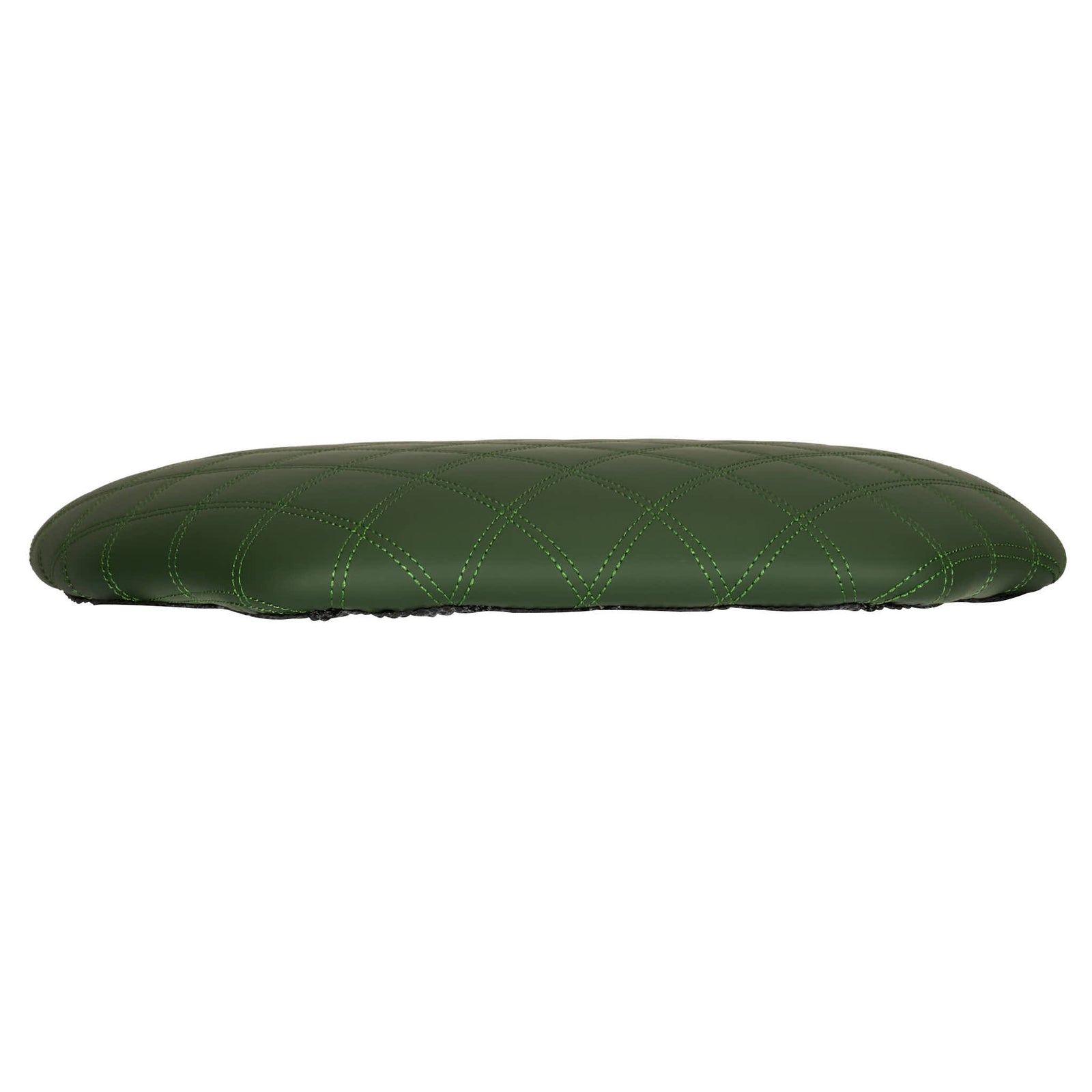 Hunter Green Vinyl Panel Back Chiavari Cushion with Bentley Stitching and SlipNot™ Technology