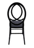 Black ToughResin™ Unassembled Infinity Chair (Per Chair Price Shown – Sold only in Quantities of 4)