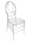 Clear Resin Infinity Chair 45 CIRCC-ZG-T