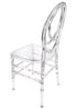 Clear Resin Infinity Chair left3 CIRCC-ZG-T