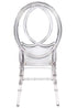 Clear Resin Infinity Chair Back CIRCC-ZG-T