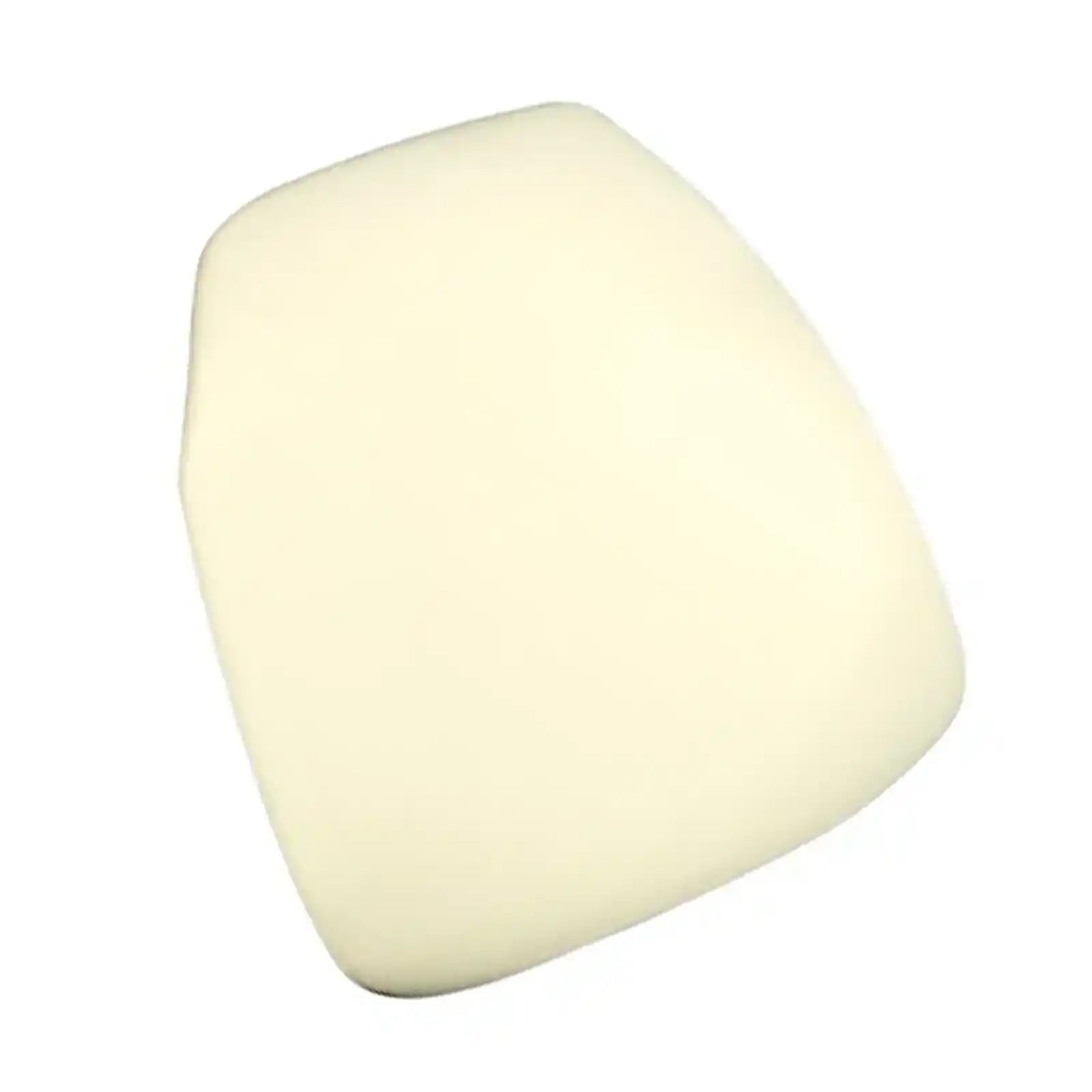 Ivory 1.75" Thick Fabric Panel Chiavari Chair Cushion