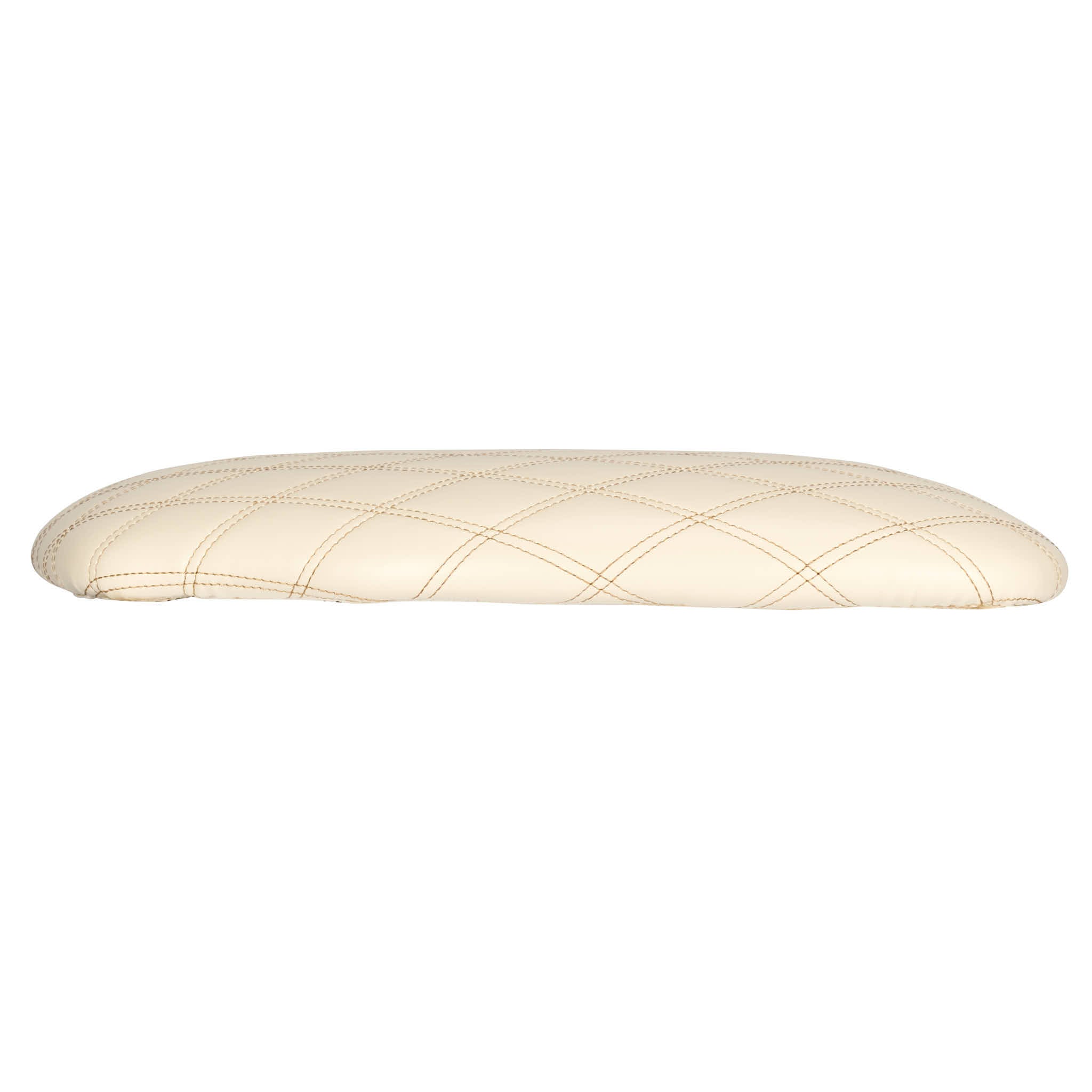 Ivory Vinyl Panel Back Chiavari Cushion with Bentley Stitching and SlipNot™ Technology