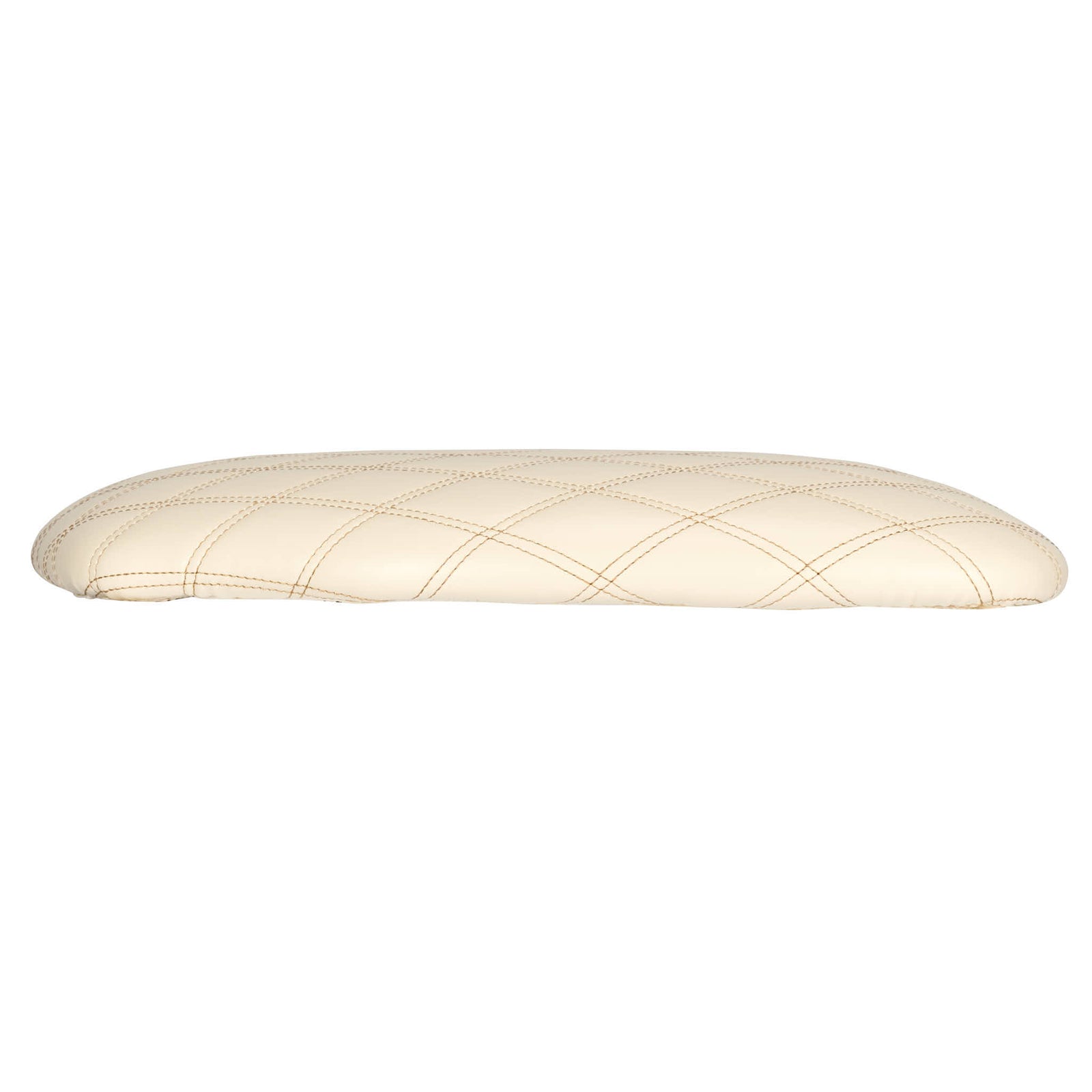 Ivory Vinyl Panel Back Chiavari Cushion with Bentley Stitching and SlipNot™ Technology