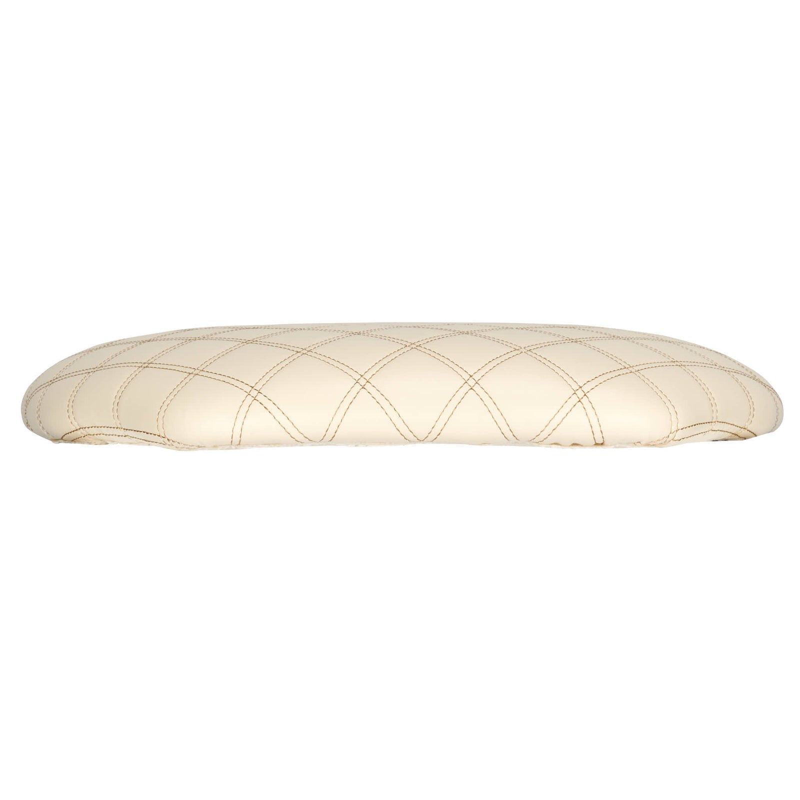 Ivory Vinyl Panel Back Chiavari Cushion with Bentley Stitching and SlipNot™ Technology