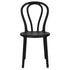Kids Black Licorice Resin Bentwood Festive Chair
