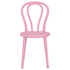 Kids Party Pink Resin Bentwood Festive Chair
