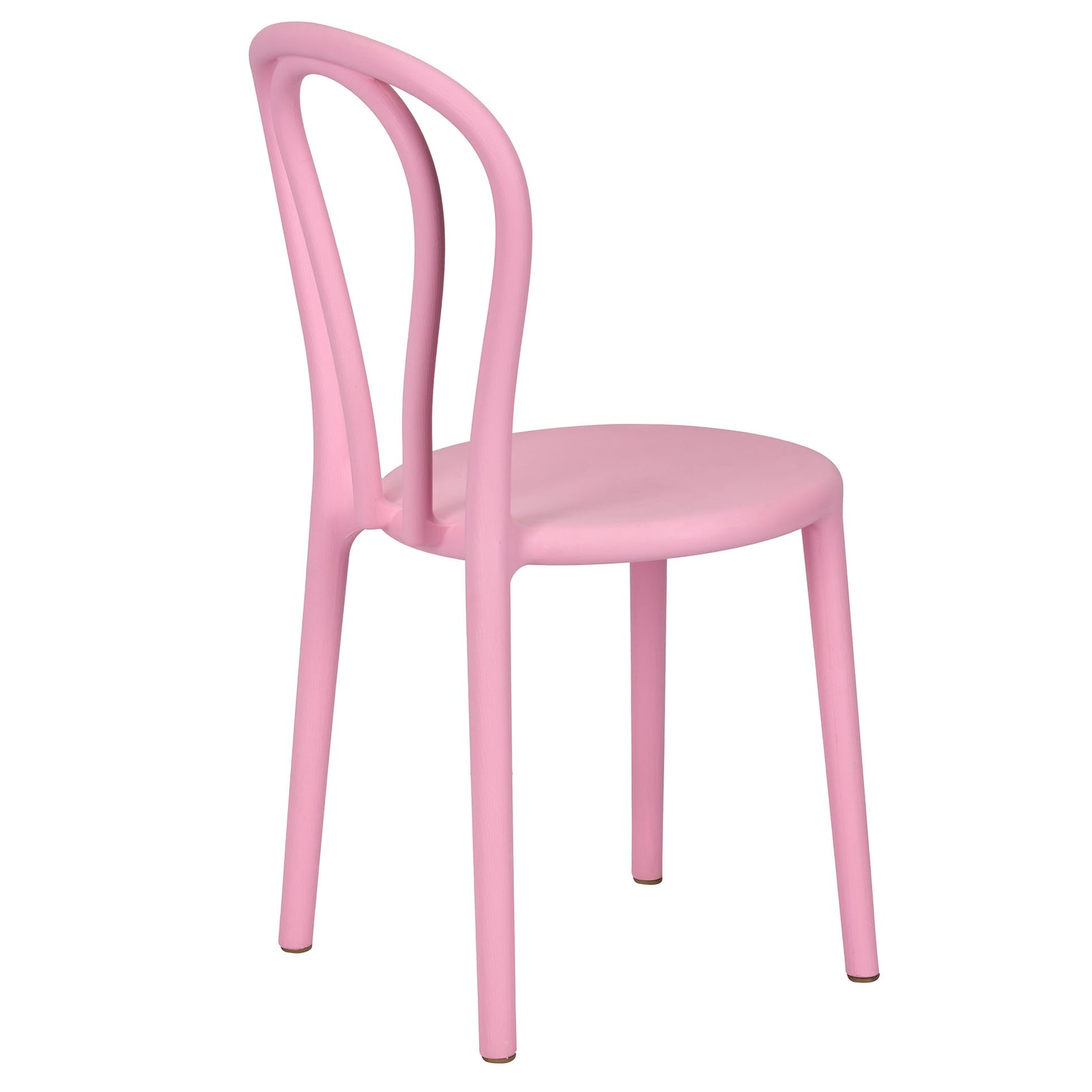 Kids Party Pink Resin Bentwood Festive Chair