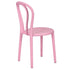 Kids Party Pink Resin Bentwood Festive Chair