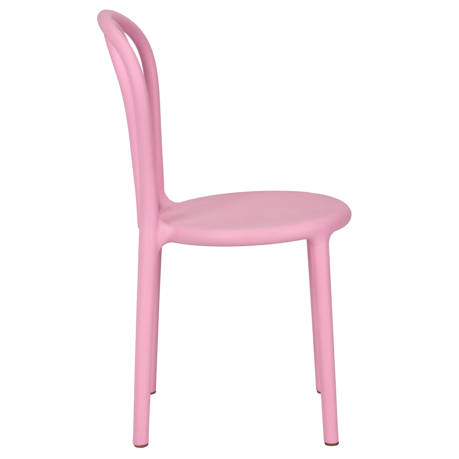 Kids Party Pink Resin Bentwood Festive Chair