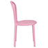 Kids Party Pink Resin Bentwood Festive Chair