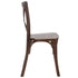 Kids Fruitwood ToughResin™ Cross Back Chair