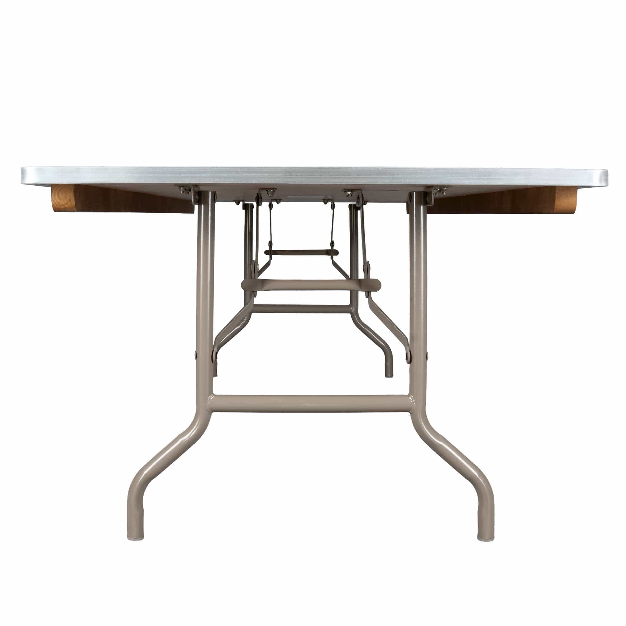 Kids 72" x 30" (6 Foot) Gray Rectangle Plywood Table